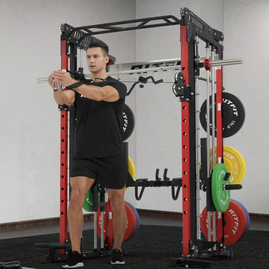 Learn about the difference between 2:1 and 1:1 pulley ratios in Smith Machines, the best exercises for each ratio, and how to choose the right machine to meet your strength training goals.