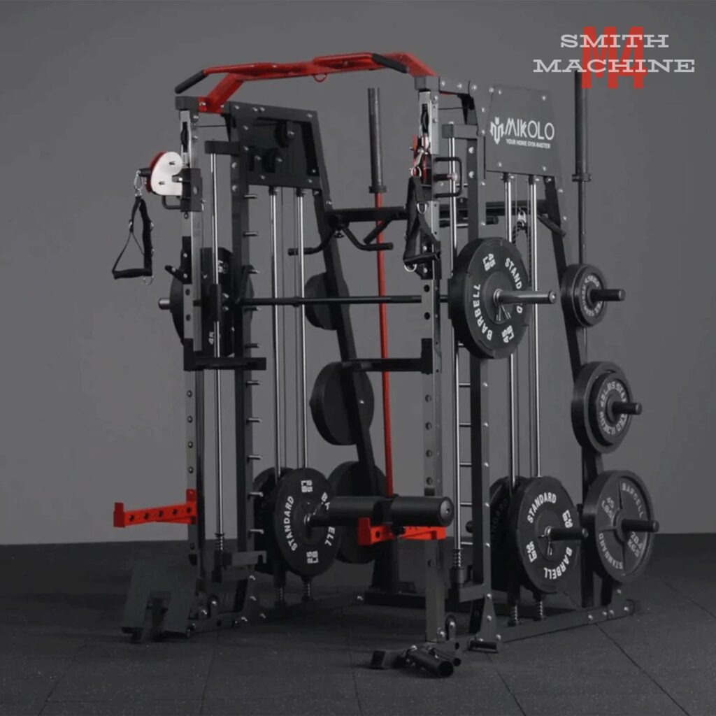 mikolo M4 Smith machine for home gym weight plate training total gym funtional trainer system