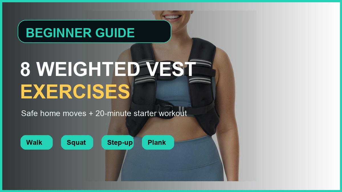 weighted vest exercises for beginners